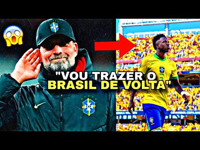 EITA!!! OLHA O QUE KLOPP FALOU SOBRE SER O NOVO TREINADOR DA SELEÇÃO BRASILEIRA!!