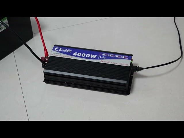 2000W 3000W 4000W Pure Sine Wave Inverter DC 12V 24V 48V 60V 72V AC 110V 220V Power Solar Inverter