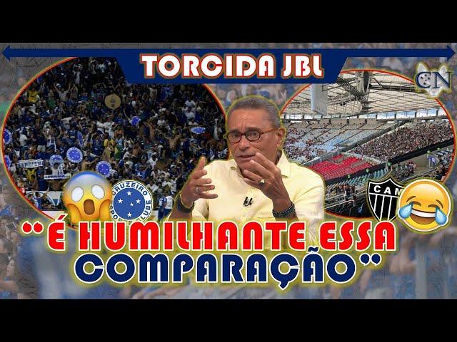 "EM MG NÃO TEM COMO..."  COMPARAÇÃO ENTRE TORCIDA DO CRUZEIRO E ATLÉTICO NO MARACANÃ É HUMILHANTE