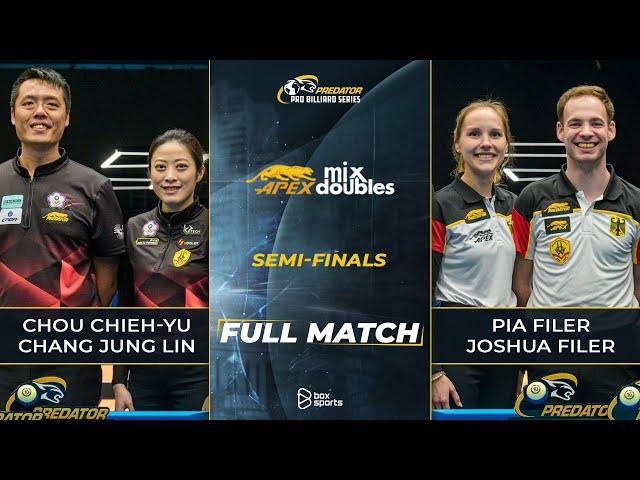 FULL MATCH | Chou Chieh-Yu/Chang Jung Lin vs Pia Filler/Joshua Filler | APEX Mixed Doubles | Bán Kết