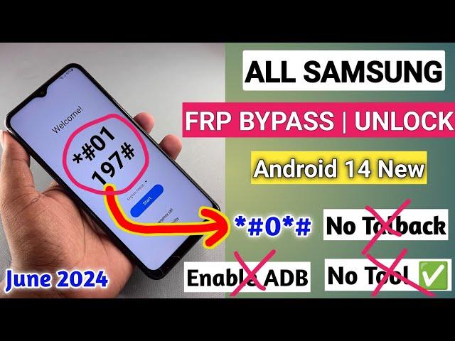 Finally New Security 2024:- Samsung Android 14 Frp Bypass Without Pc || Google Account Unlock