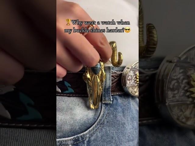 High-Quality Western Fashion That Stands Out #cowboy #western #belt #longhorn