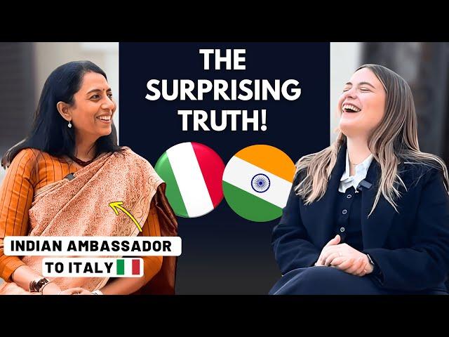 "Italians Feel at Home in India Because..." | Indian Ambassador Reveals
