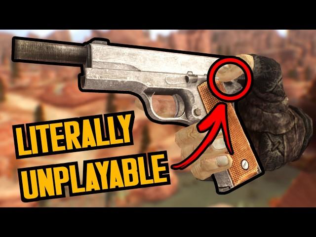 Everything WRONG With The Guns In Fallout New Vegas - (Pistols & SMGs)