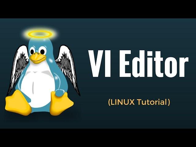 VI Editor - Linux Tutorial #14