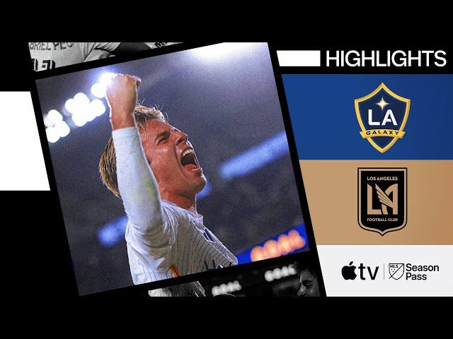 LA Galaxy vs. LAFC | El Tráfico! | Full Match Highlights | September 14, 2024