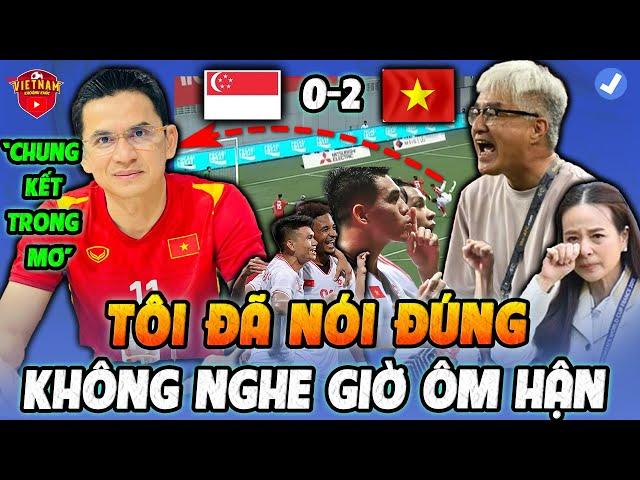 Đến Khi ĐTVN Thắng 2-0 Sing, Kiatisak Mới Được Giải Oan Vì Câu Nói Của Mình, Chờ Chung kết Trong Mơ