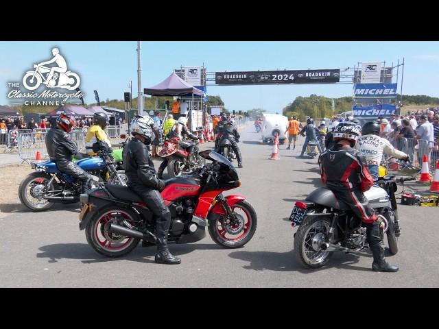 2024 Heritage Sprint - classic motorcycle action & paddock walk around