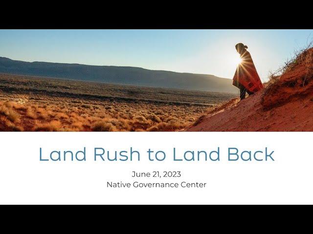 Land Rush to Land Back: Legacies of Allotment and Indigenous Resistance