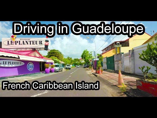 Guadeloupe - French Caribbean Island - Driving to the West Coast (1/2)