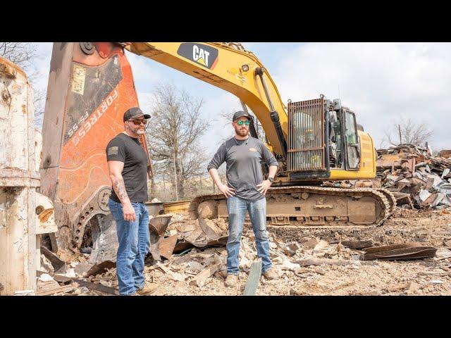 Bracken Recycling's Shearcore Fortress FS-55 Shears