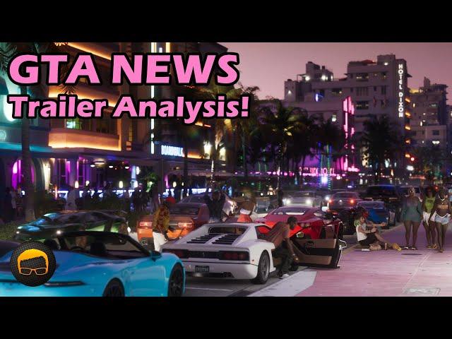 GTA 6 Trailer 1: In-Depth 4K Frame By Frame Analysis - GTA 6 News