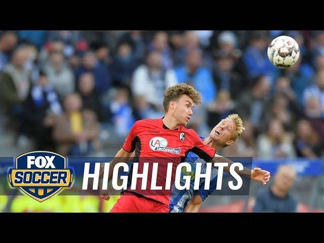 Hertha BSC Berlin vs. SC Freiburg | 2018-19 Bundesliga Highlights