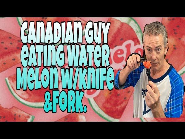 Water melon with KNIFE & FORK tutorial//shoub tv.