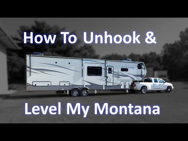 How To Automatically Level a Keystone  Montana Fifth Wheel