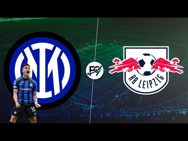 INTER vs LEIPZIG EN VIVO - NARRACION EMOCIONANTE 