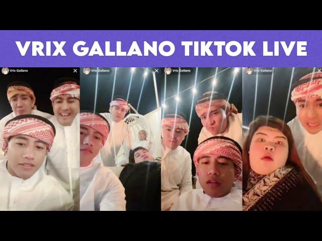 TEAM PATABA NASA DUBAI | VRIX GALLANO TIKTOK LIVE 01.30.2025