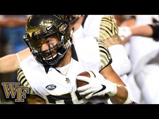 Wake Forest RB Matt Colburn II Top Plays 2018