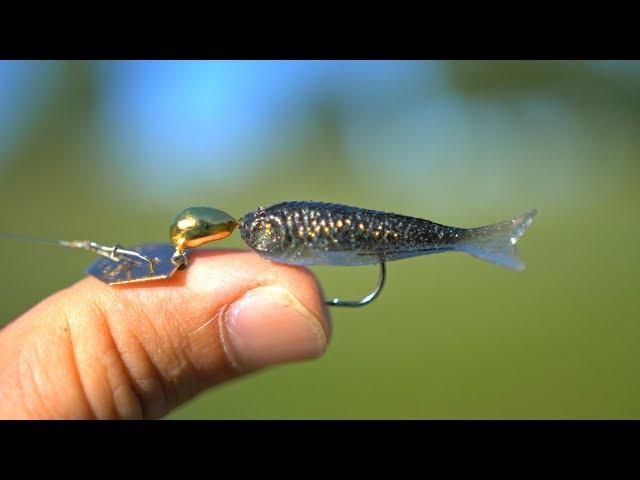 TINY Lure Challenge!!! - Ep.2 (Mini Chatterbait)