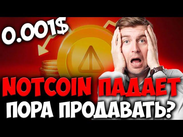 NOTCOIN ПАДАЕТ - ЭТО КРАХ НОТА? | ПОЧЕМУ НОТКОИН ПАДАЕТ И КОГДА БУДЕТ РОСТ?