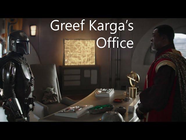 The Mandalorian | Greef Karga's Office