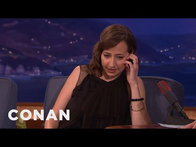 When Nick Nolte Called Kristen Schaal’s Mom | CONAN on TBS