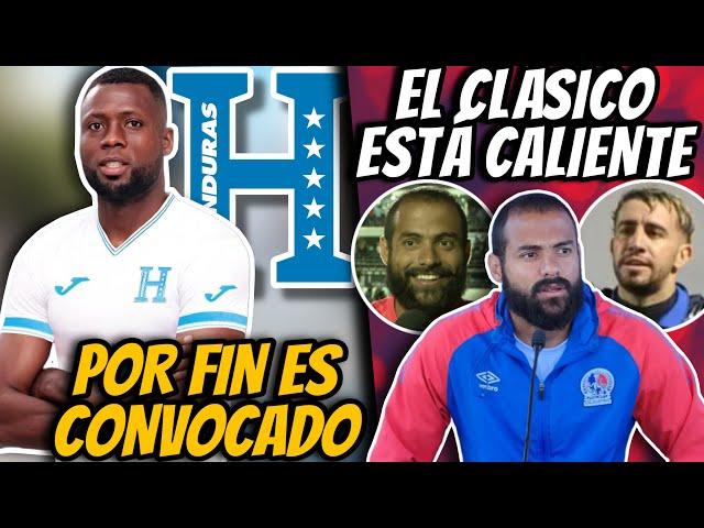 YUSTIN ARBOLEDA CONVOCADO POR PRIMERA VEZ A LA SELECCIÓN DE HONDURAS Y EDRICK MENJIVAR LE RESPONDE