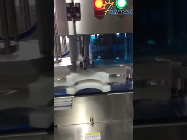 #Automatic easy open lid #seaming machine# factory, #auto #servo plastic #can #closing #machine