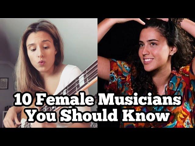 10 Female Musicians You Should Know! (2021)