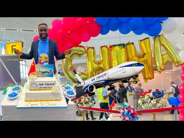 AIR PEACE Inaugural Flight From Nigeria To China - See what AIR PEACE did to me in Nigeria.