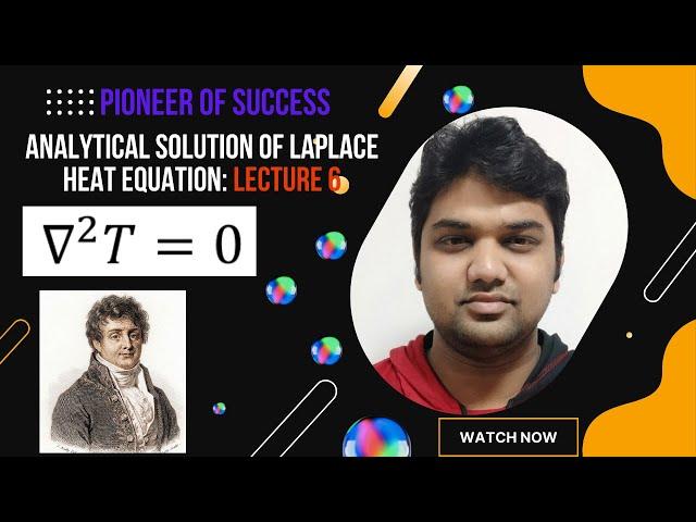 Analytical Solution of Laplace Equation #LaplaceEquation #Analytical #TrainingCourse #HeatConduction