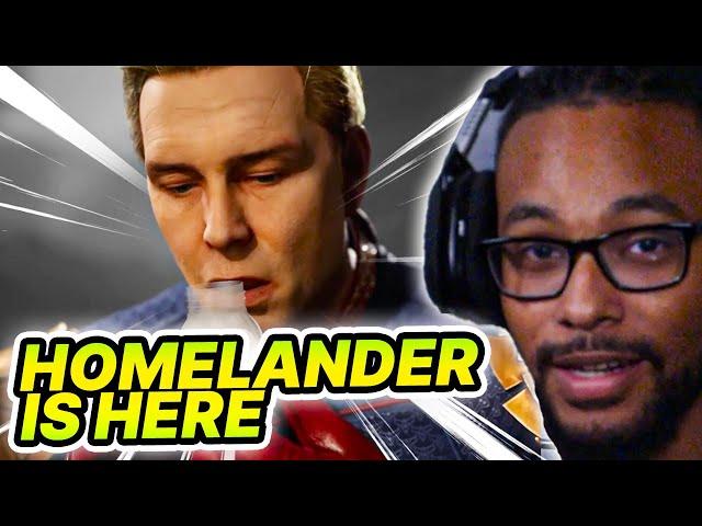 HOMELANDER OFFICIAL TRAILER REACTION!