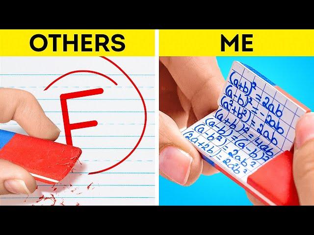 GENIUS SCHOOL HACKS & CRAFTS YOU SHOULD KNOW