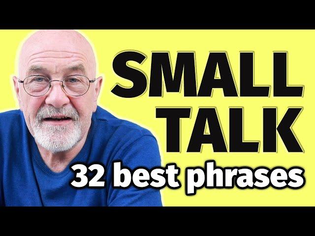 ENGLISH FLUENCY SECRETS  |  GREAT phrases for Small Talk