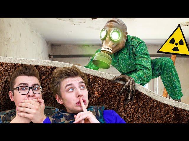 Creepy Bunker in CHERNOBYL !*Real MONSTERS*