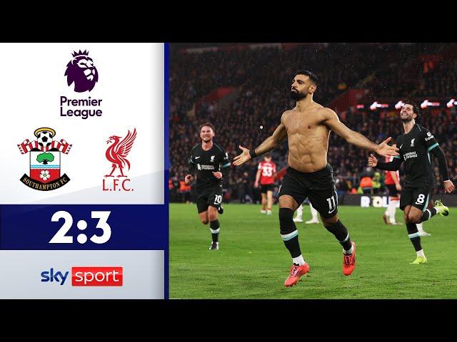 Immer wieder Salah: Reds mit Mega-Vorsprung auf der 1! | FC Southampton - FC Liverpool | Highlights