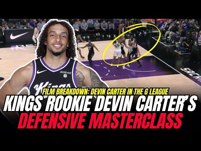 Kings rookie Devin Carter's defensive MASTERCLASS in G League | NBA Debut Tonight?!