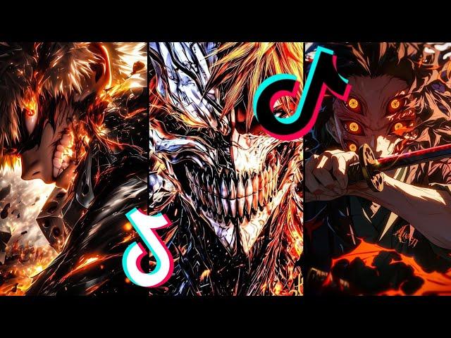 Badass Anime Moments ️ Tiktok compilation  PART 112 in 4K 