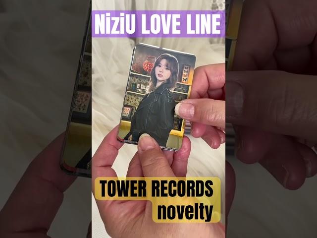 NiziU TOWER RECORDS novelty #NiziU #ニジュー #니쥬 #WithU #NiziU_Love_Line