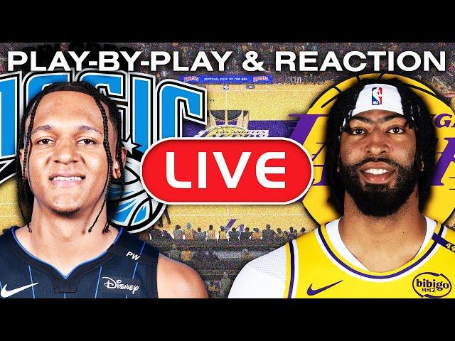 Los Angeles Lakers vs Orlando Magic LIVE Play-By-Play & Reaction