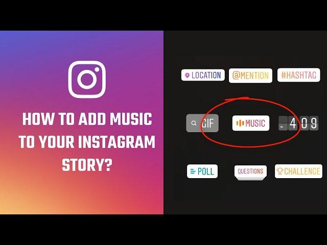 How to add (put) Music to your Instagram Story - 2021 | Hey Let's Learn Something