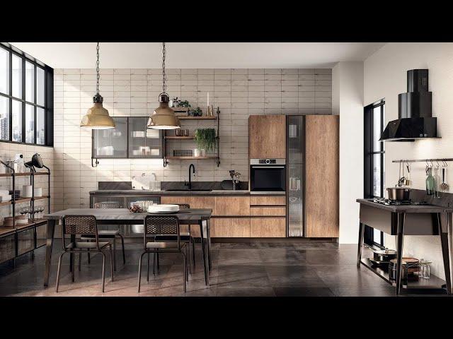 Maximizing Space and Style, Crafting an Open Concept Industrial Kitchen Layout