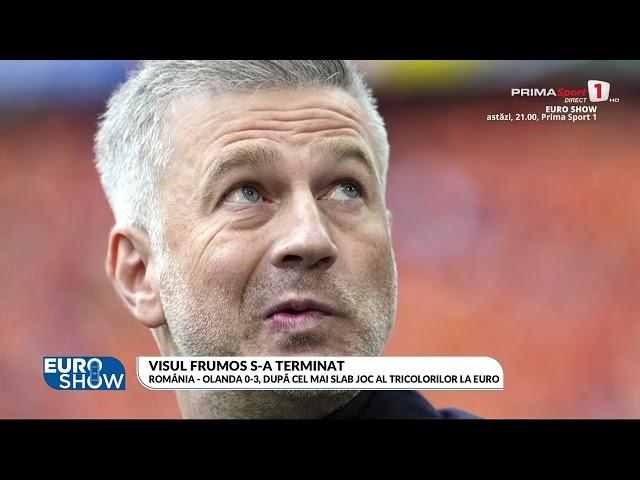 România - Olanda 0-3. Discurs fără menajamente: ”Ne-au dominat din primul până în ultimul minut”