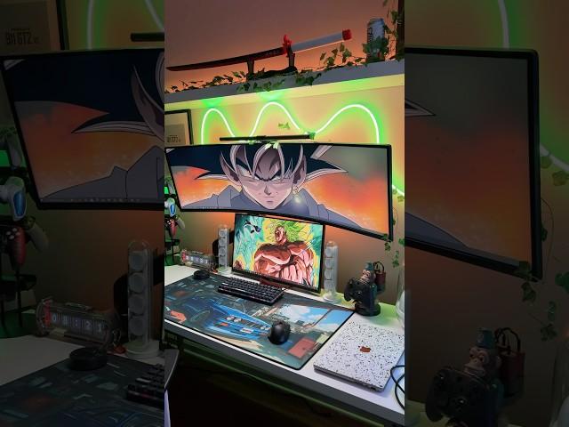 A new week means new wallpapers          #gaming #homeoffice #tech #dbz #gokublack #broly