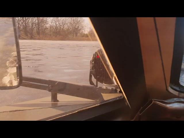 БРДМ-2 по льду