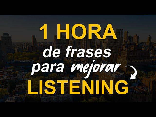 🟠 1 HORA DE FRASES ÚTILES PARA MEJORAR TU INGLÉS | ESCUCHA, REPITE Y APRENDE 