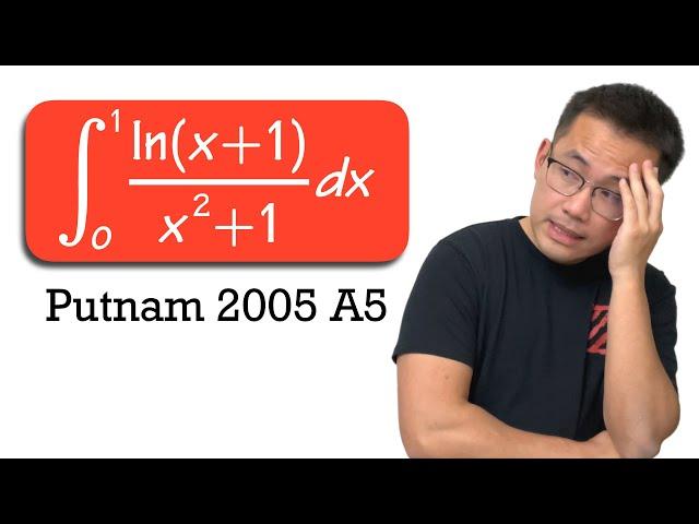 an A5 Putnam Exam integral for calc 2 students