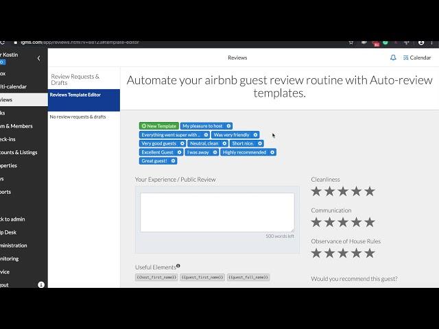 How to automate guest reviews with iGMS