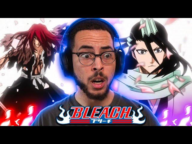 Bleach NOOB Reacts to RENJI vs BYAKUYA!