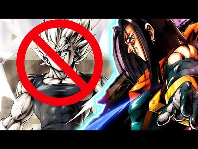 ULTRA MAJIN VEGETA CAN'T STOP SUPER 17?! [DRAGON BALL LEGENDS]